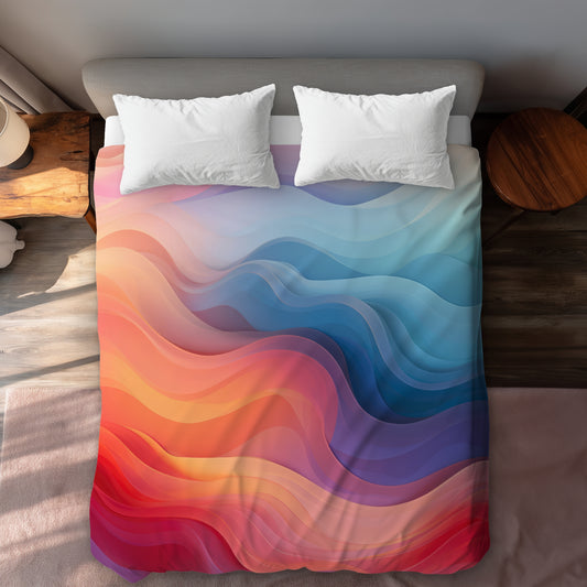 Sweet Dreams Purple Duvet Cover for Home Decor | Cozy Style