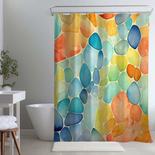 Blobs - Shower Curtain