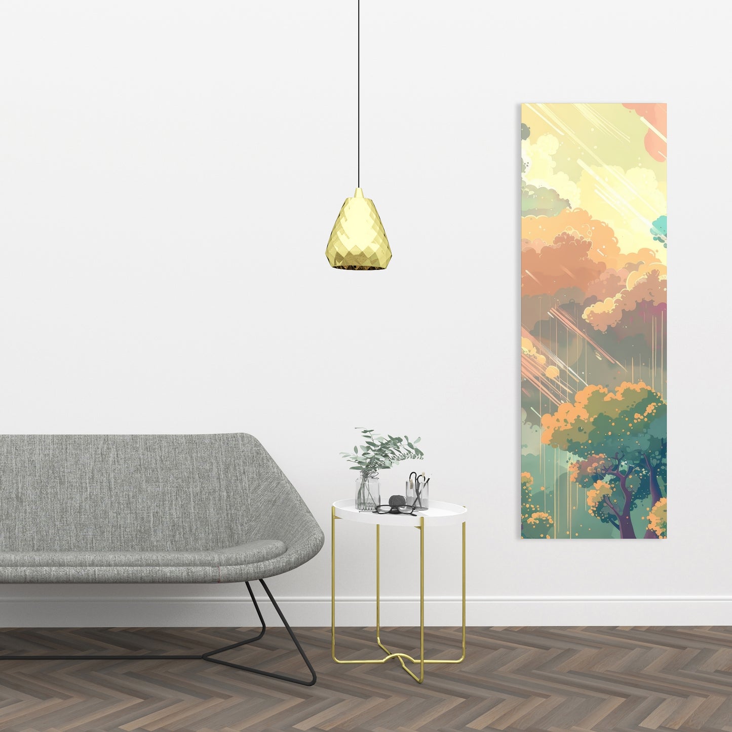 Crystal winds - 32"x32" Canvas