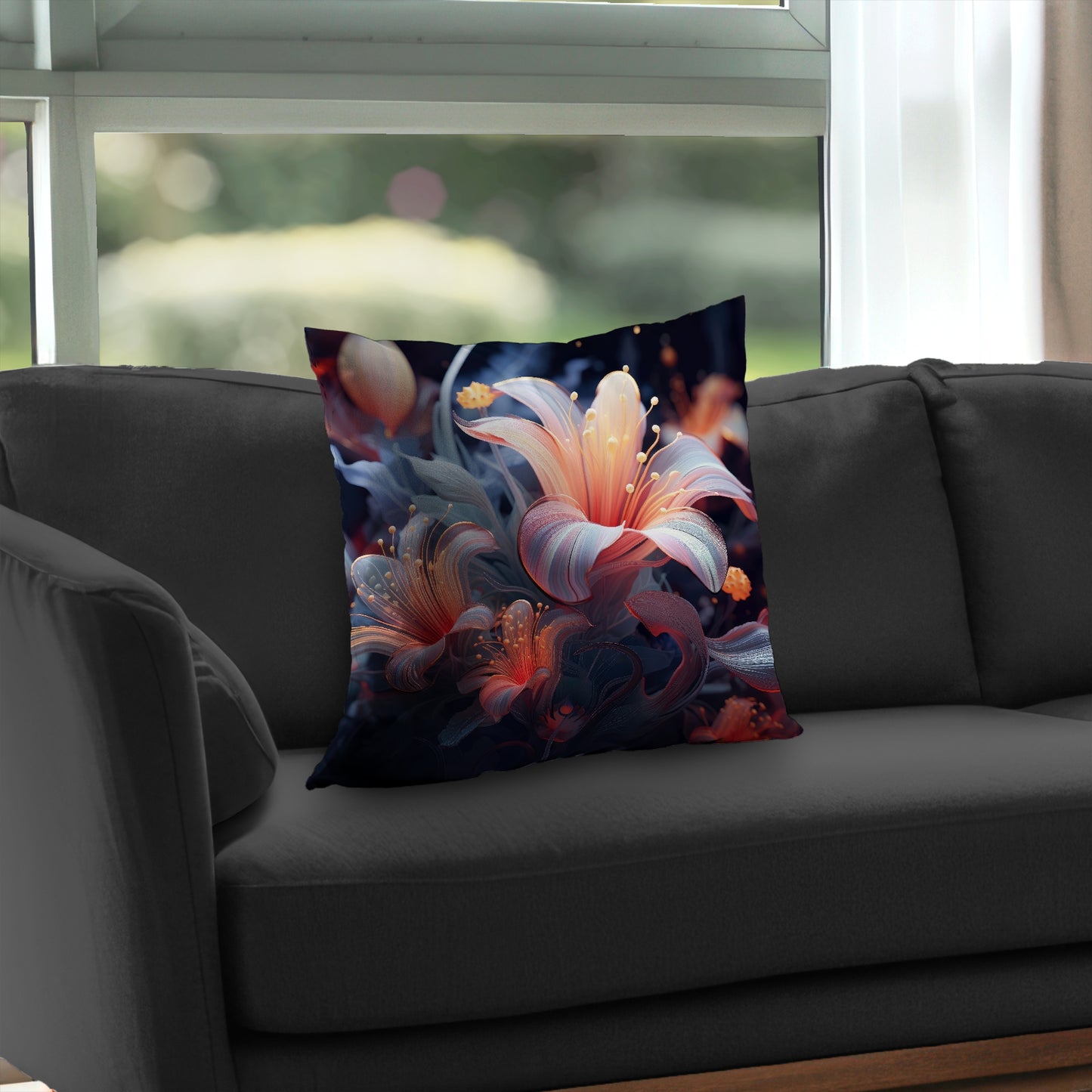 Astral bloom - Throw Pillow
