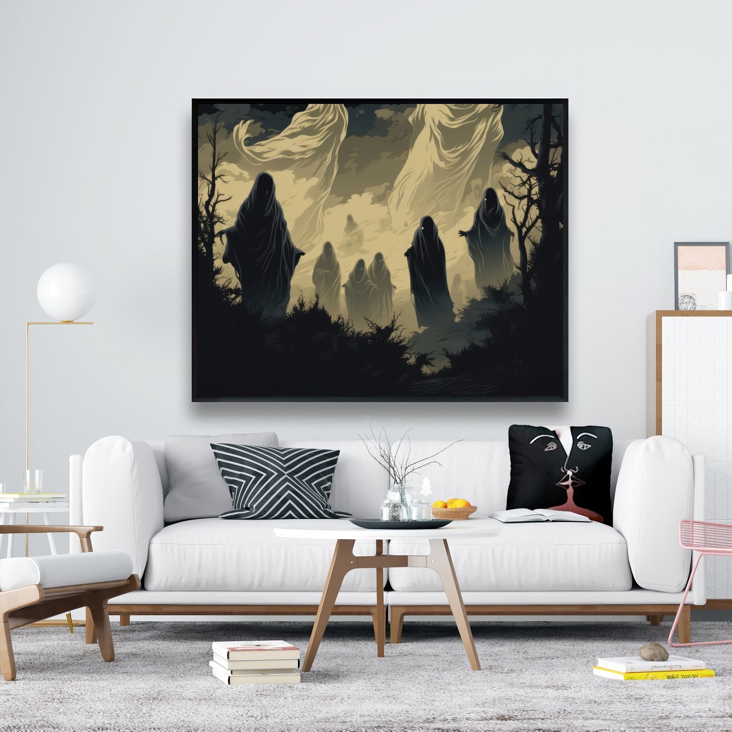 Limbo - 36"x36" Framed canvas