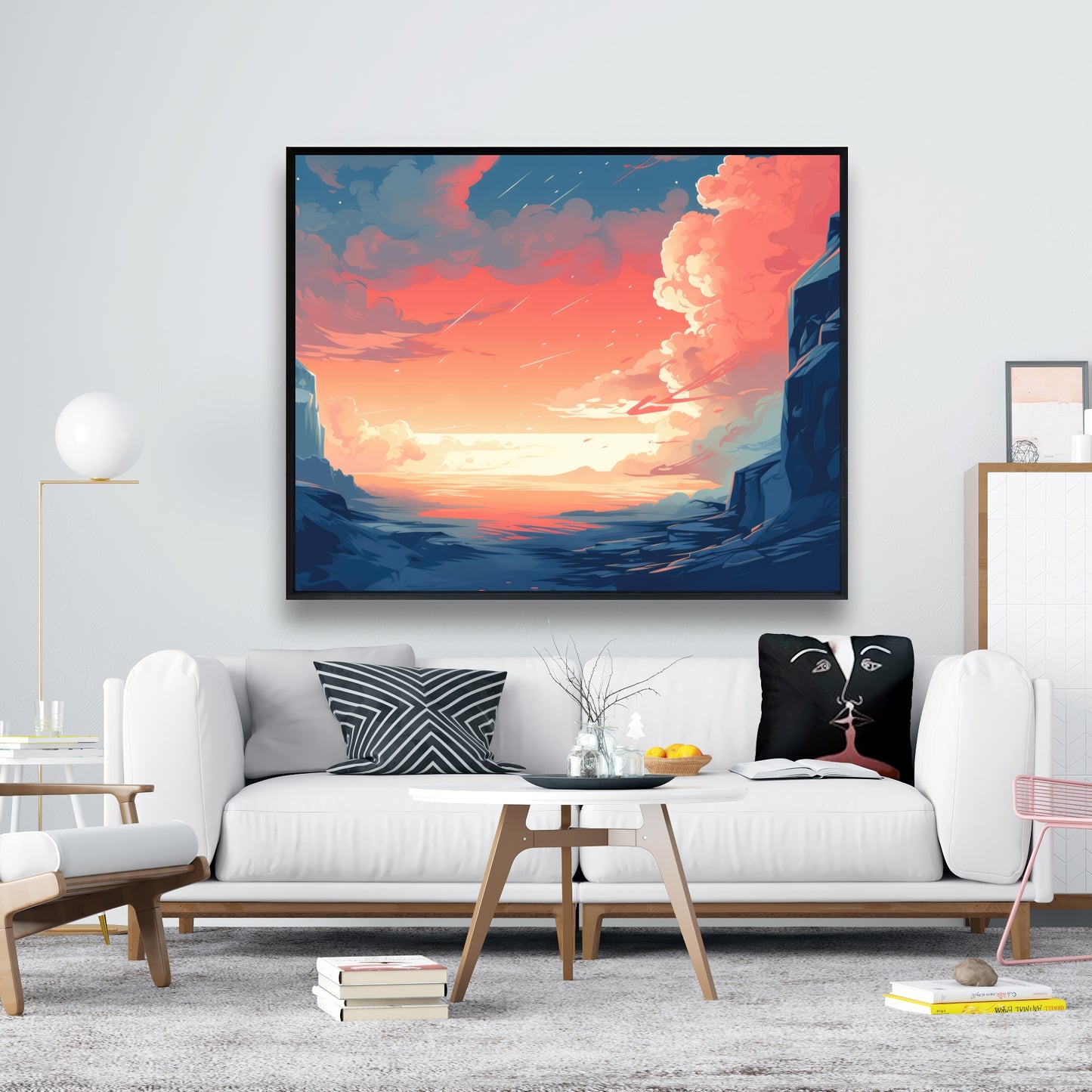 Inspiration - 36"x36" Framed canvas