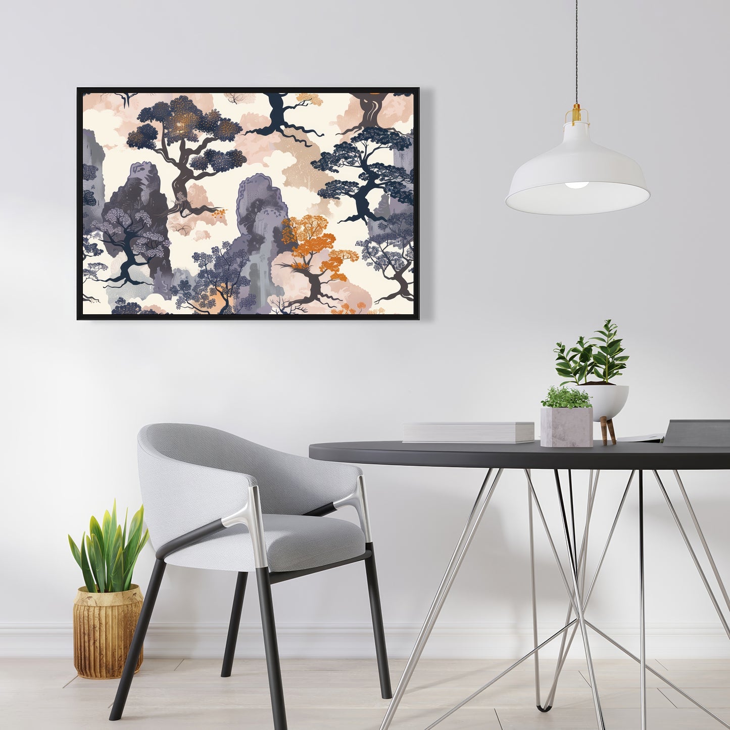 Voidless - 36"x36" Framed canvas