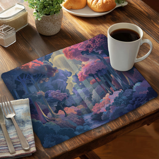 Beams White Braided Polyester Placemat | Home Decor Accent