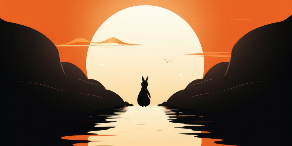 Running away - Desk Mat