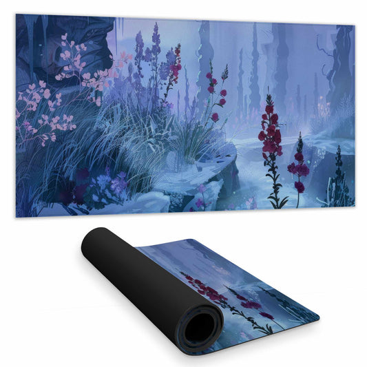 Valley of Ice Desk Mat - Stylish Home Decor Desk Accessory