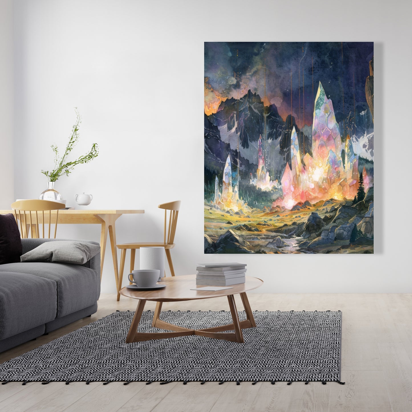 Growing strong - 32"x32" Canvas