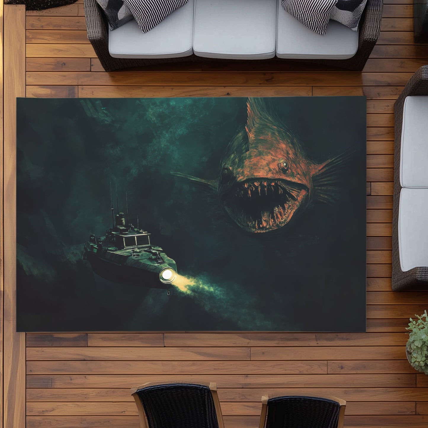 Tapis d'extérieur Depths | Décoration élégante pour l'extérieur