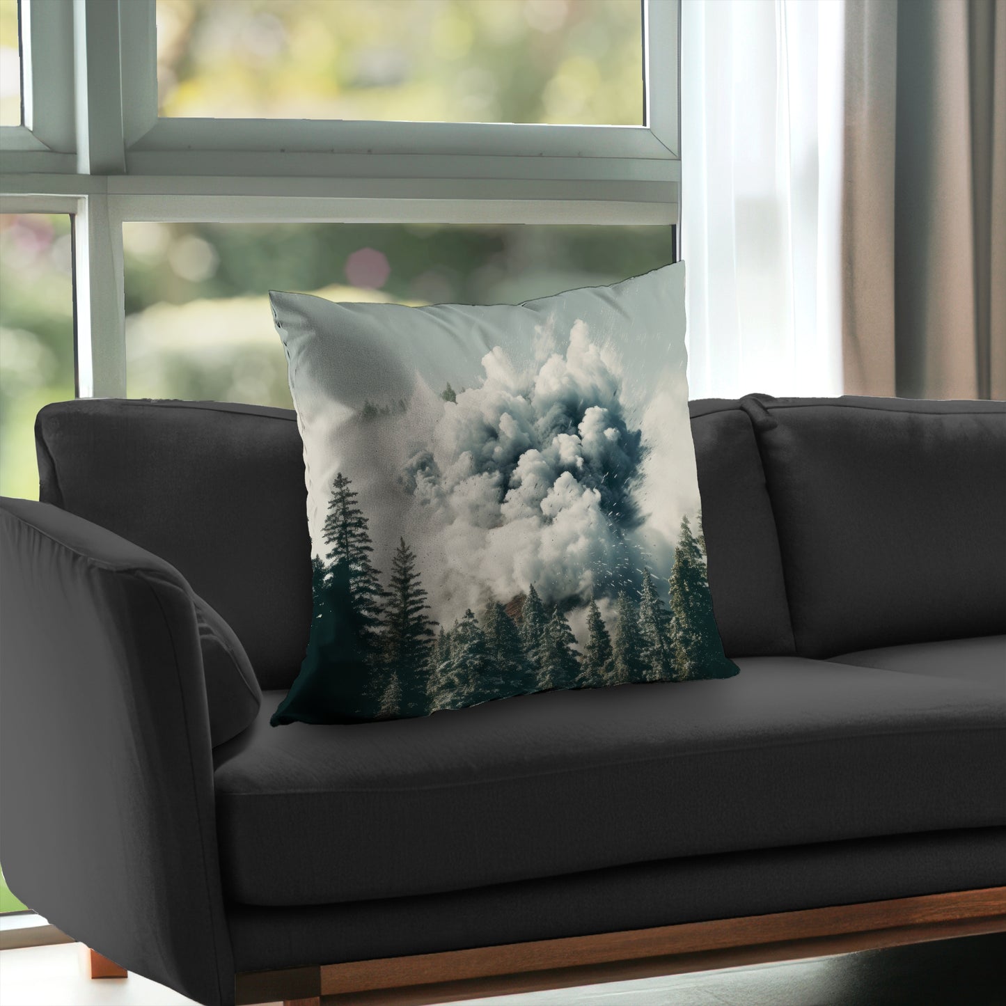 Unwanted catastrophe - Throw Pillow