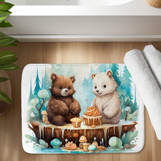 The dessert - 17"x24" Bath mat