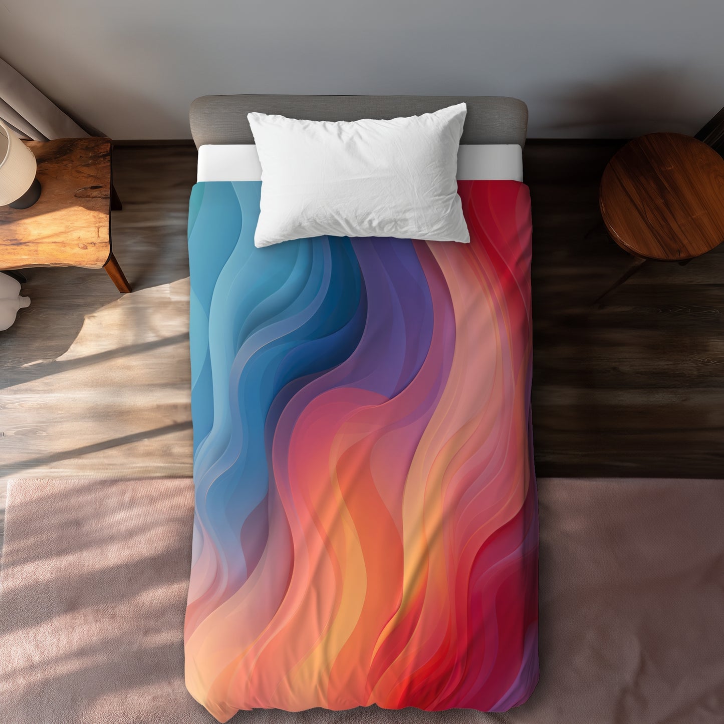 Sweet Dreams Purple Duvet Cover for Home Decor | Cozy Style