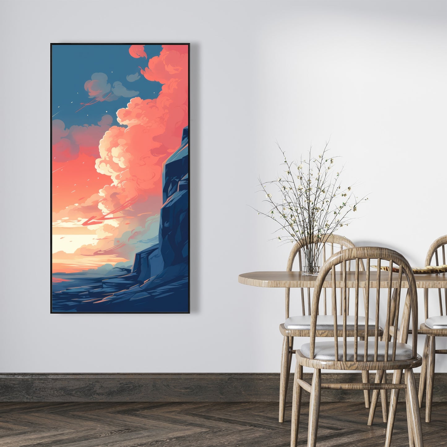 Inspiration - 36"x36" Framed canvas