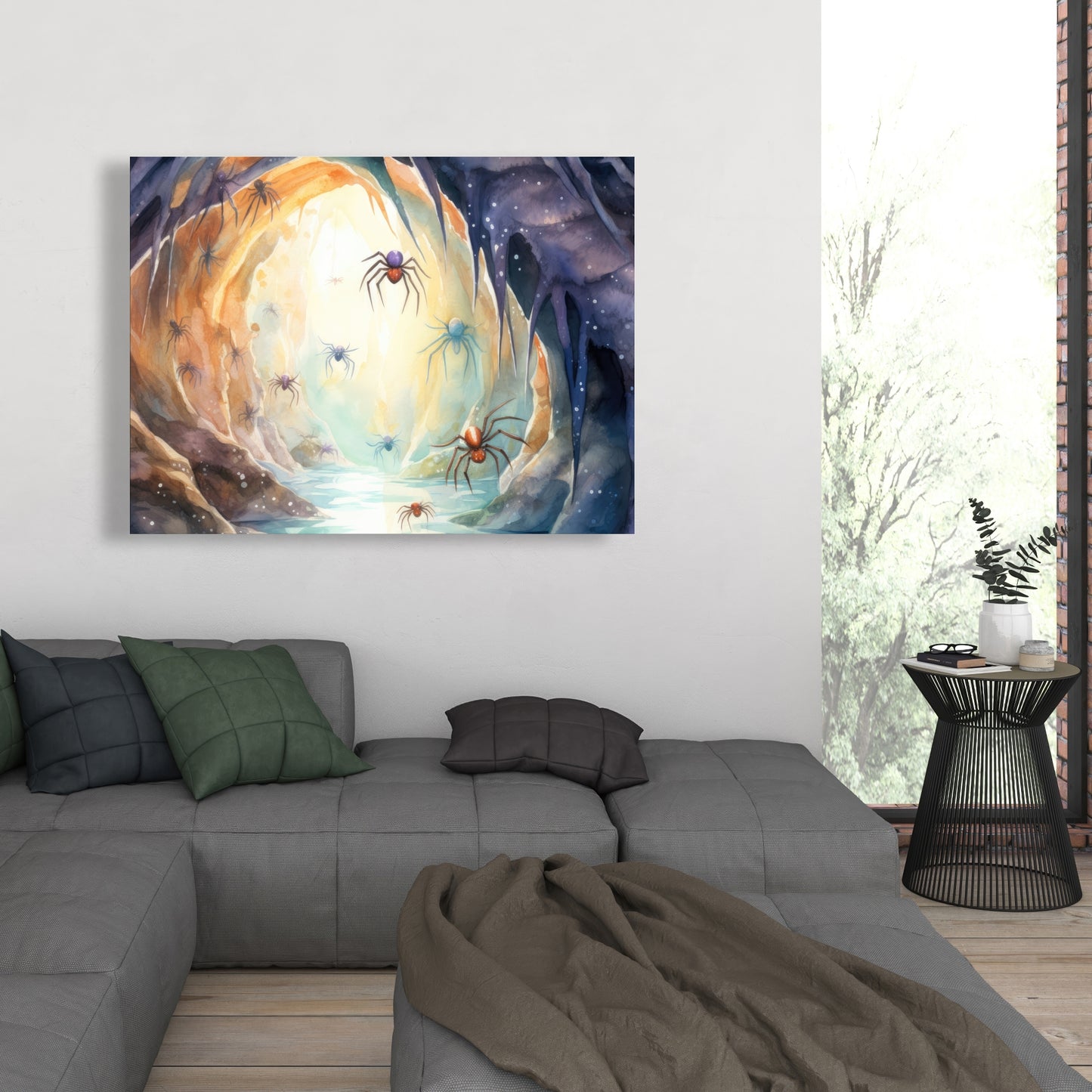 Dire - 32"x32" Canvas