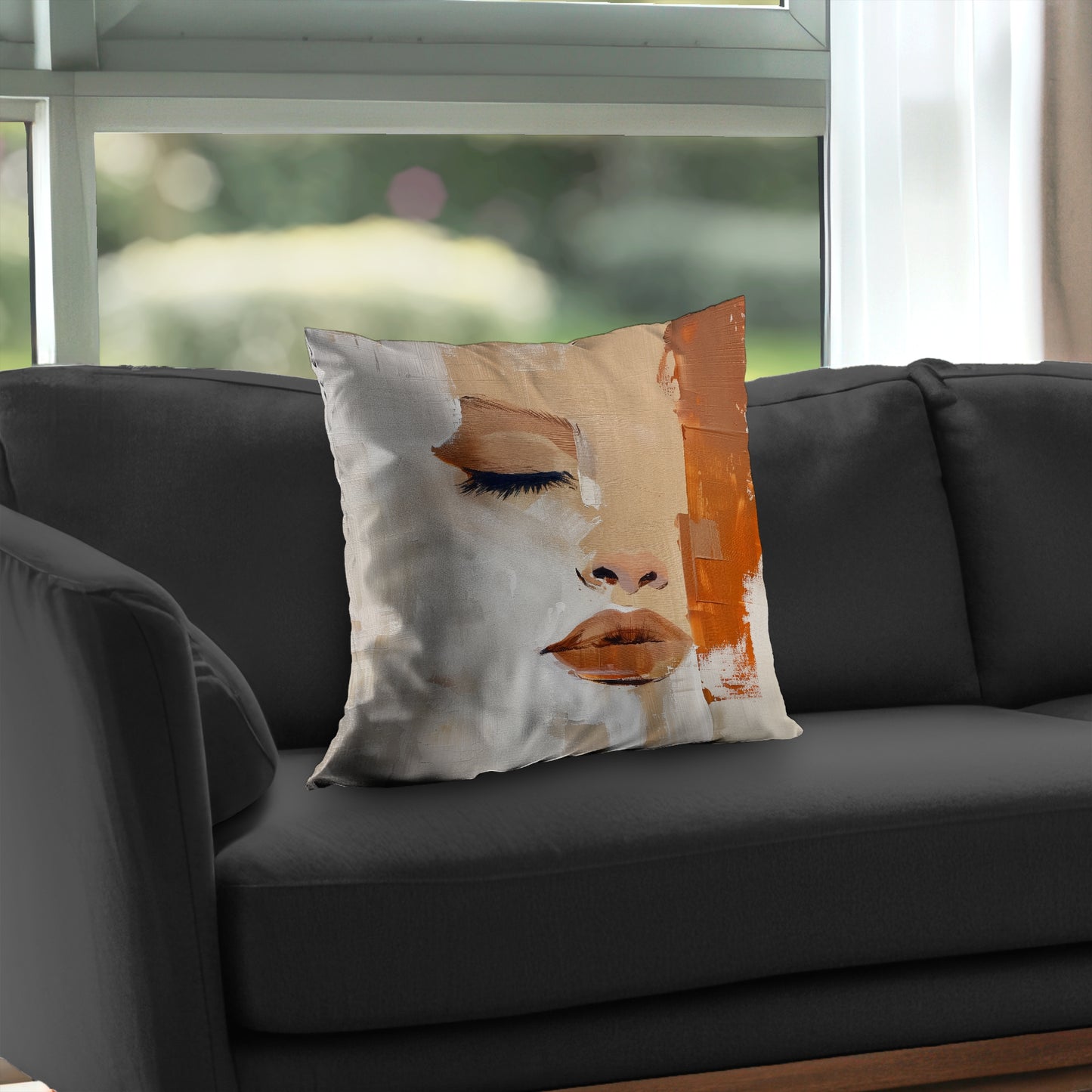 Half - Throw Pillow