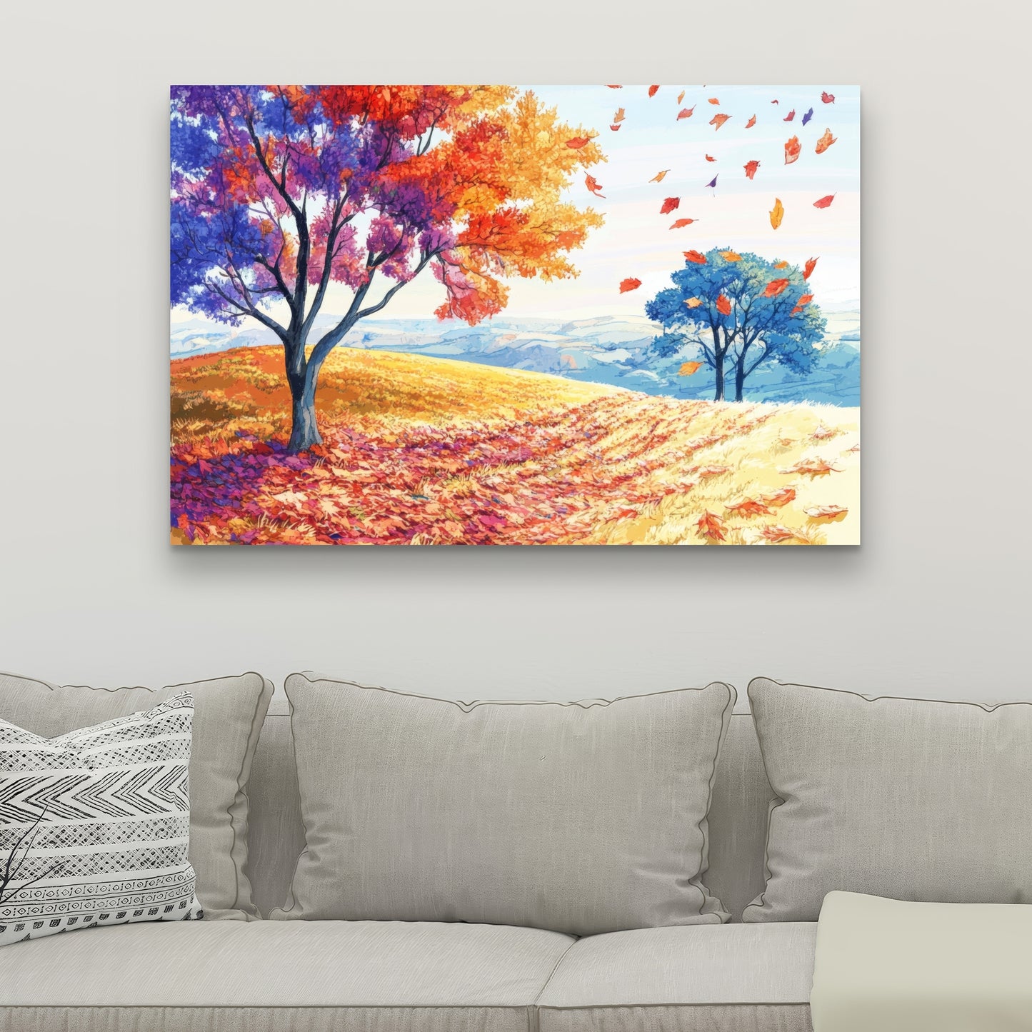 Spring breeze - Turquoise Canvas for Home Decor | Refresh Your Space