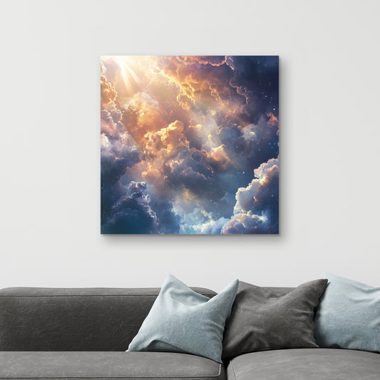 Lumière perçante - Toile 32"x32"