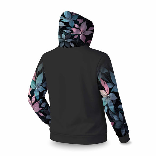 Sweat à capuche Desaturated Flowers Sleevie pour vêtements
