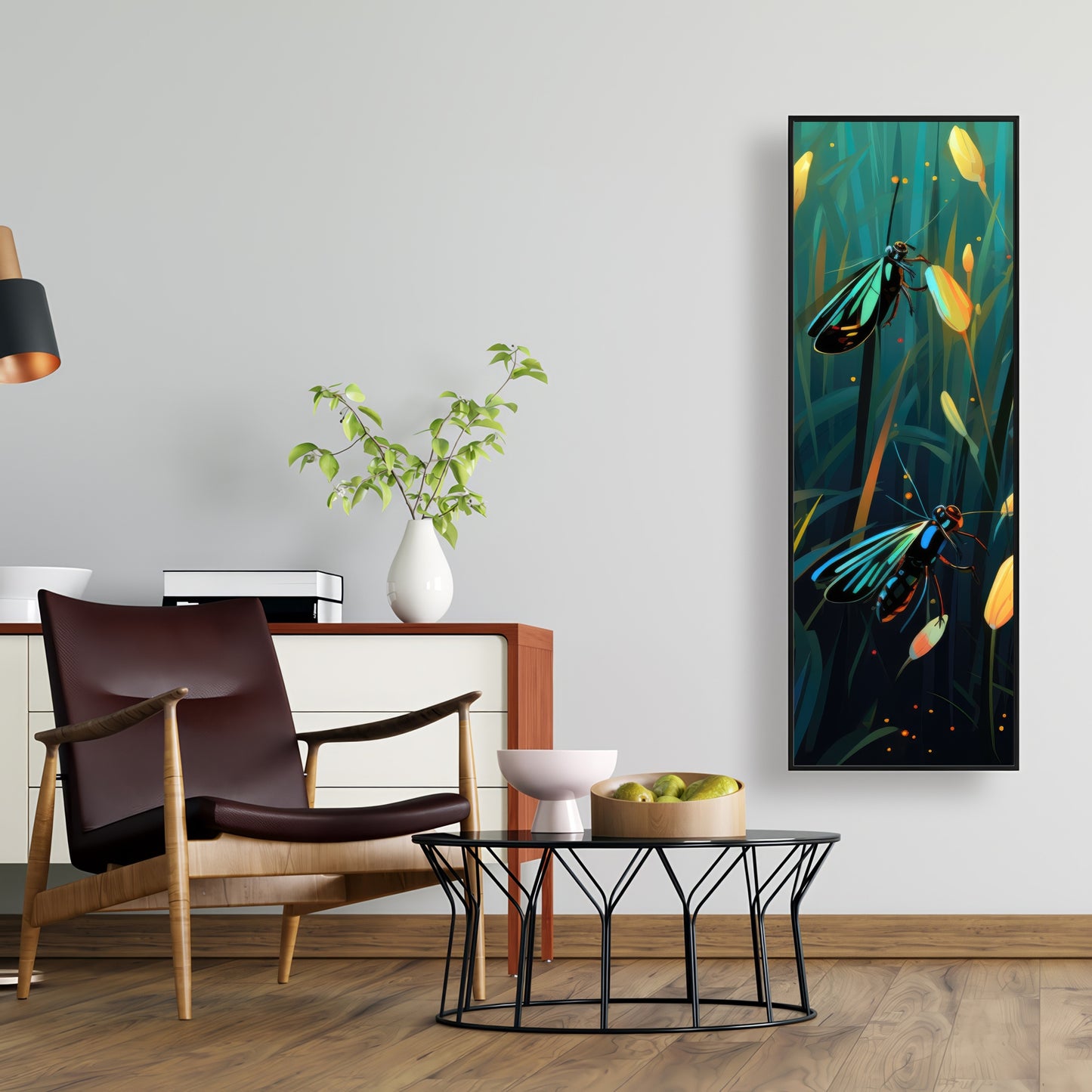 Appealing - Framed Canvas - Print on demand