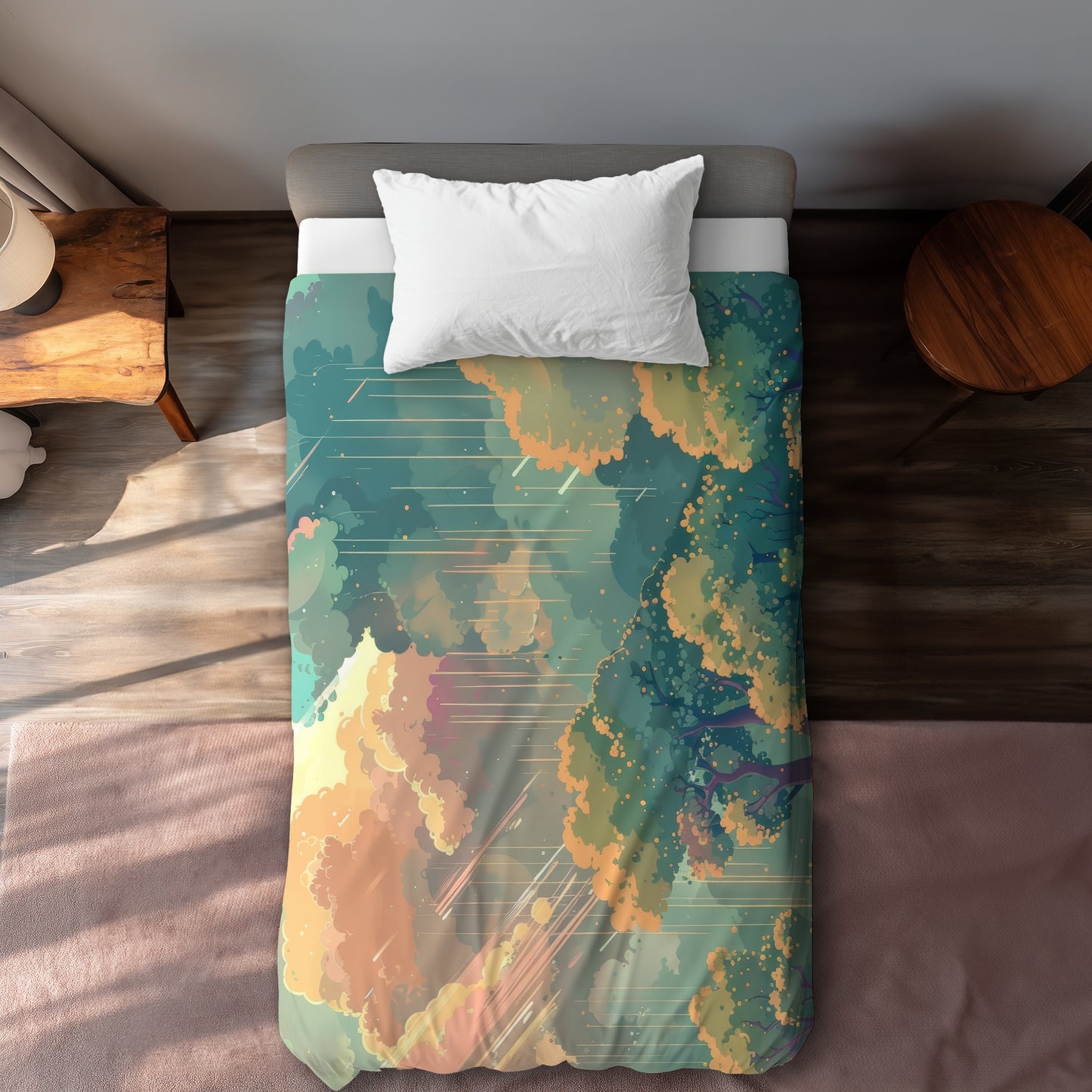 Crystal winds - 88"x88" Duvet Cover