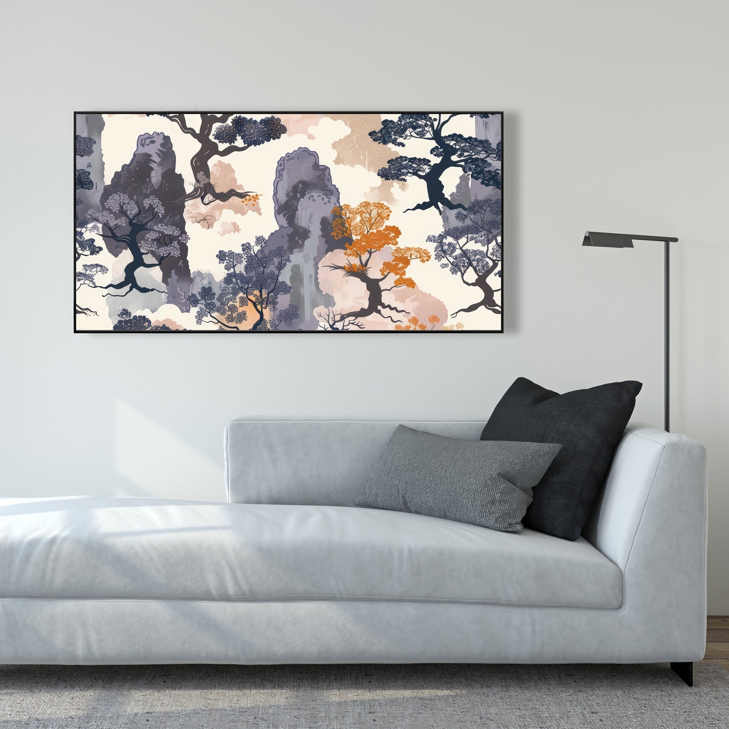 Voidless - Framed Canvas - Print on demand