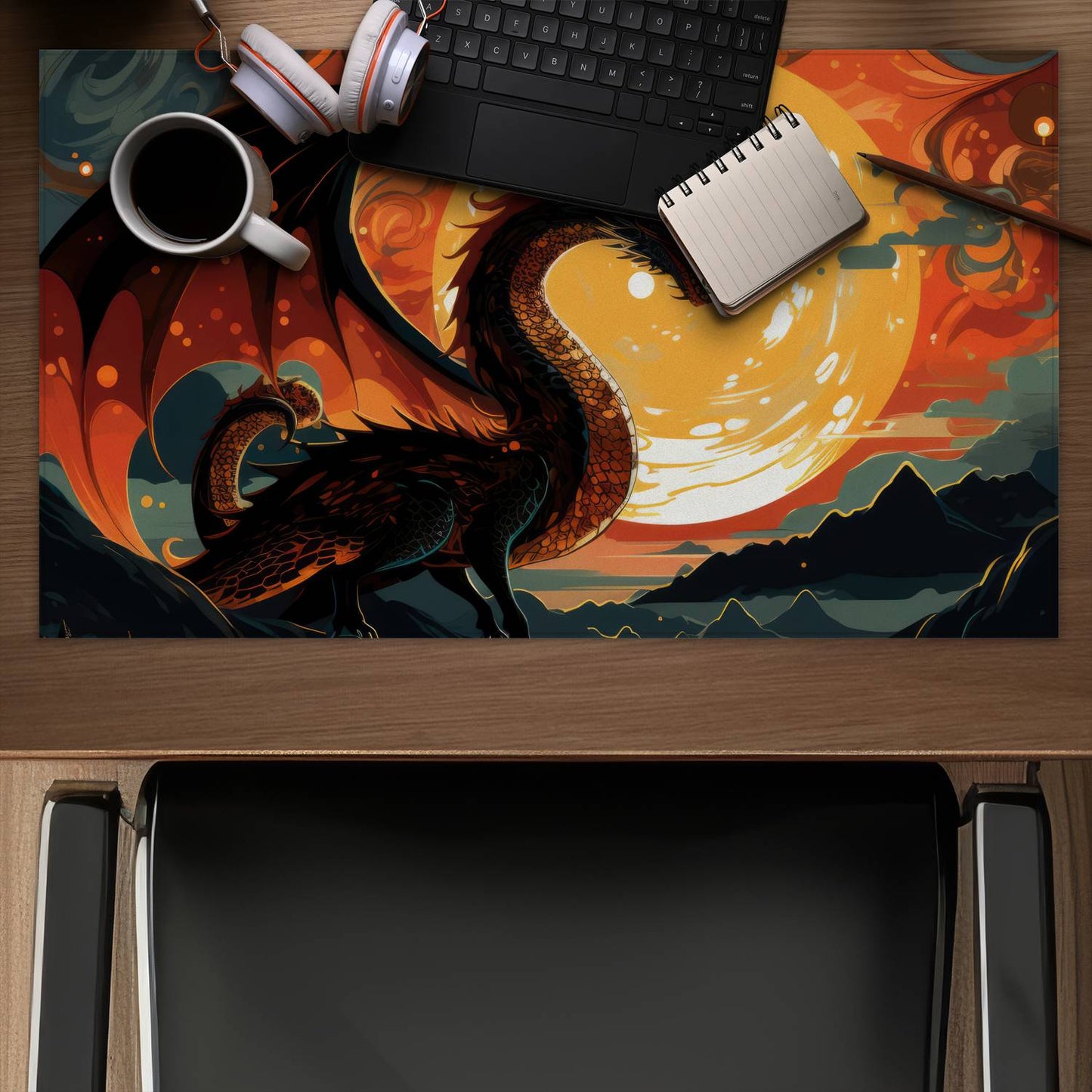 Imminent destruction - Desk Mat
