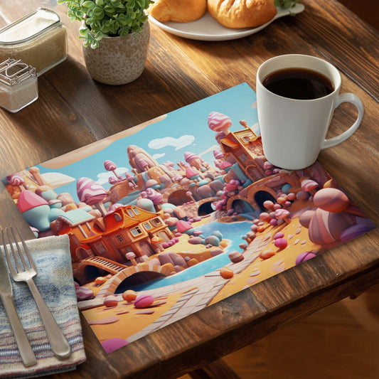 Sweet kingdom - 14"x18" Polyester Placemat