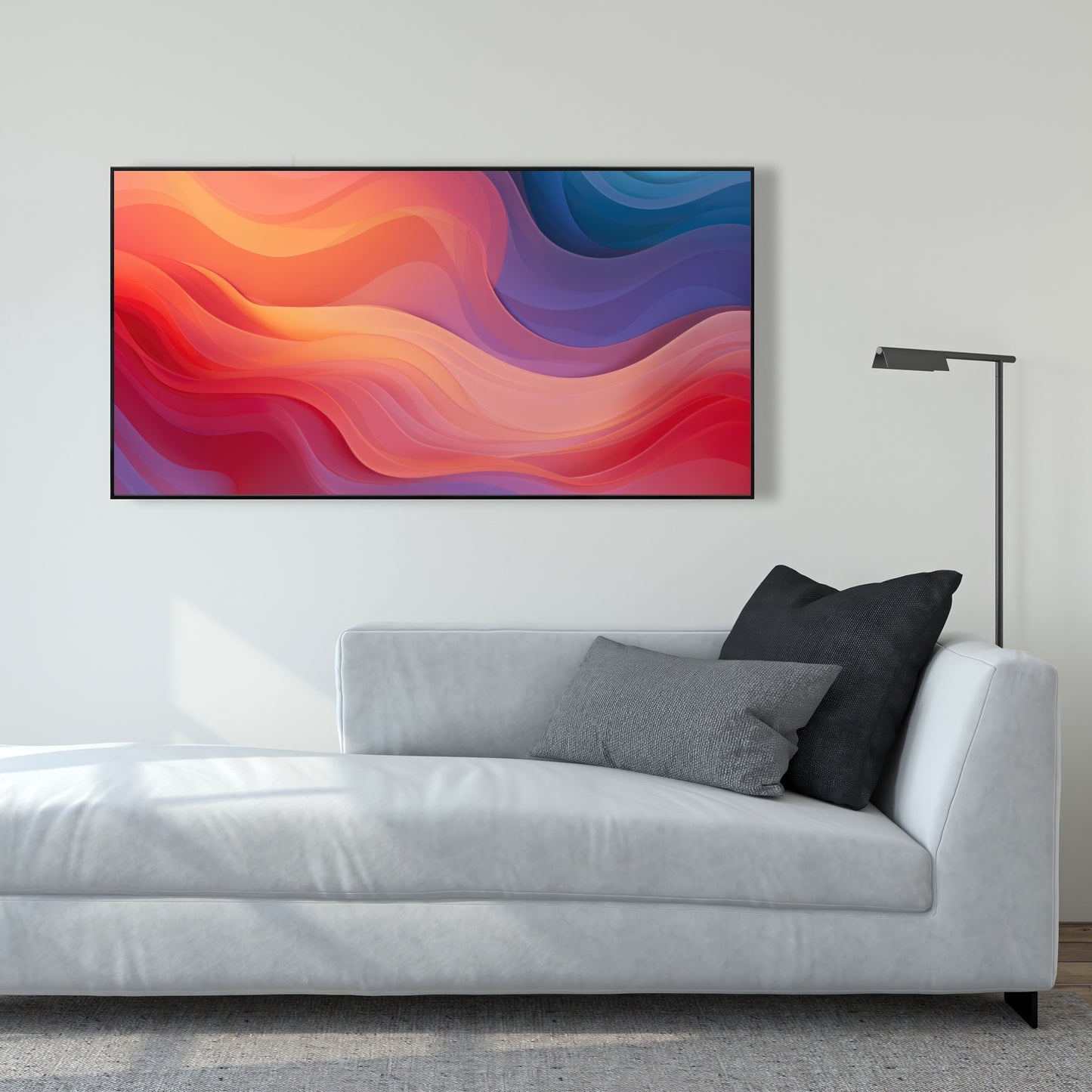 Sweet dreams - Red Framed Canvas for Home Decor | Art Print