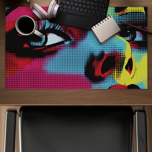 Comics Red Gaming Mat for Home Decor - Stylish & Durable