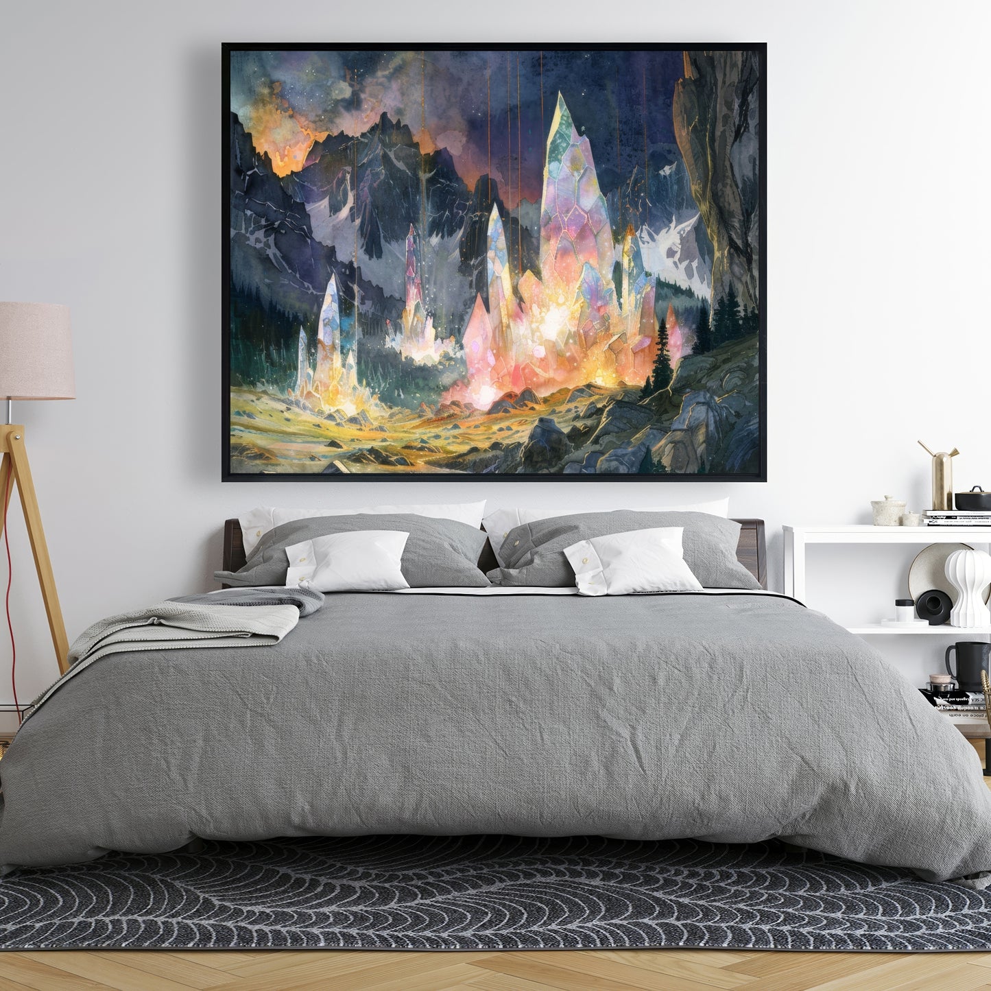 Growing strong - 36"x36" Framed canvas