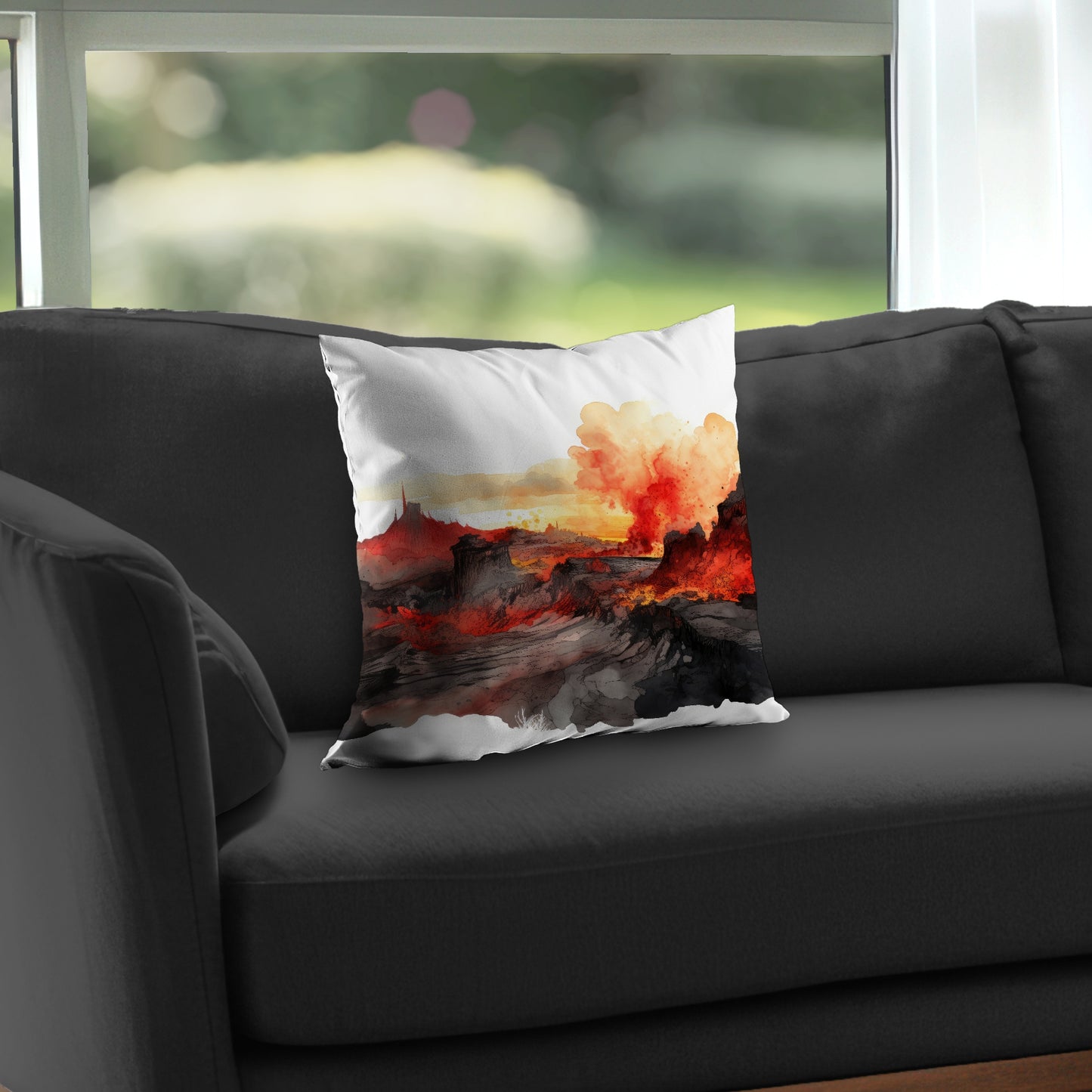 Minimalist flow - Throw Pillow