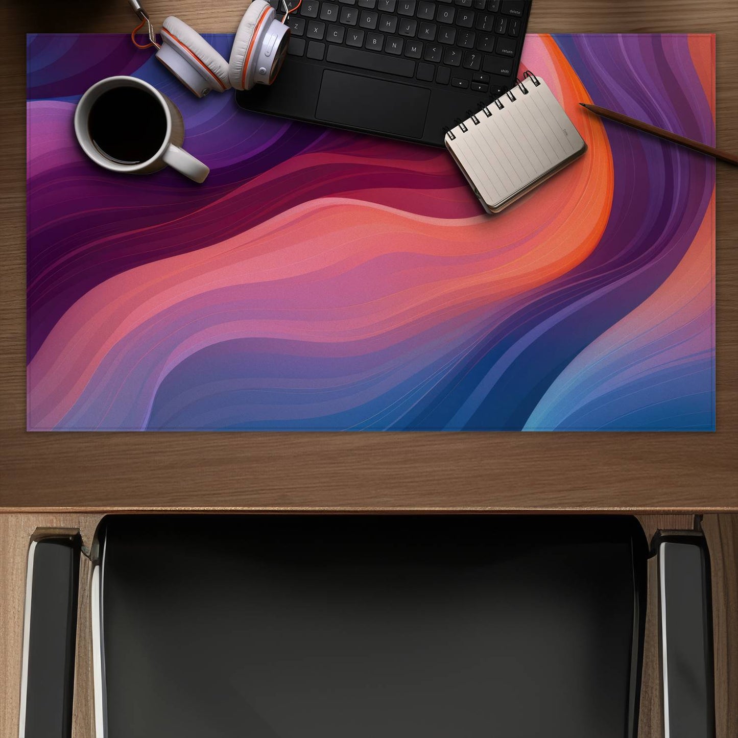Purple Haze - Blue Gaming Mat for Stylish Home Decor