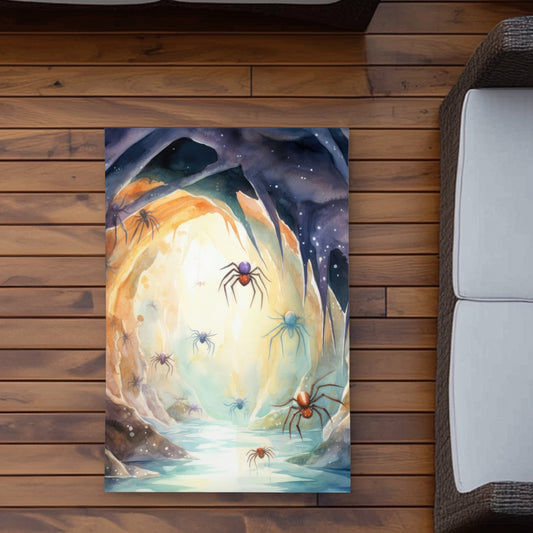 Dire Purple Outdoor Area Rug | Stylish Home Decor Accent