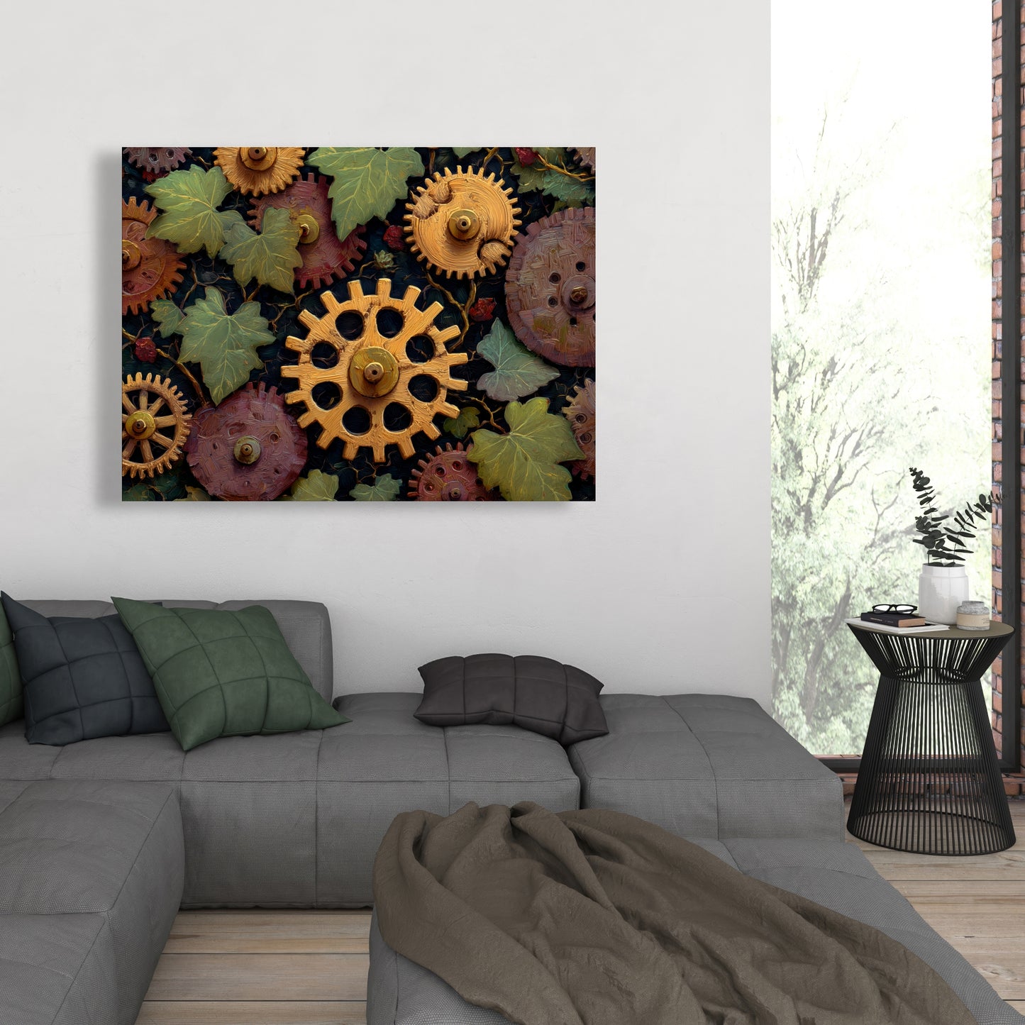 Nature punk - 24"x24" Canvas