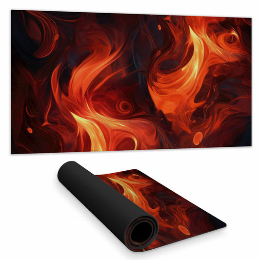Fires of Heck Desk Mat - Stylish Home Decor Accessory