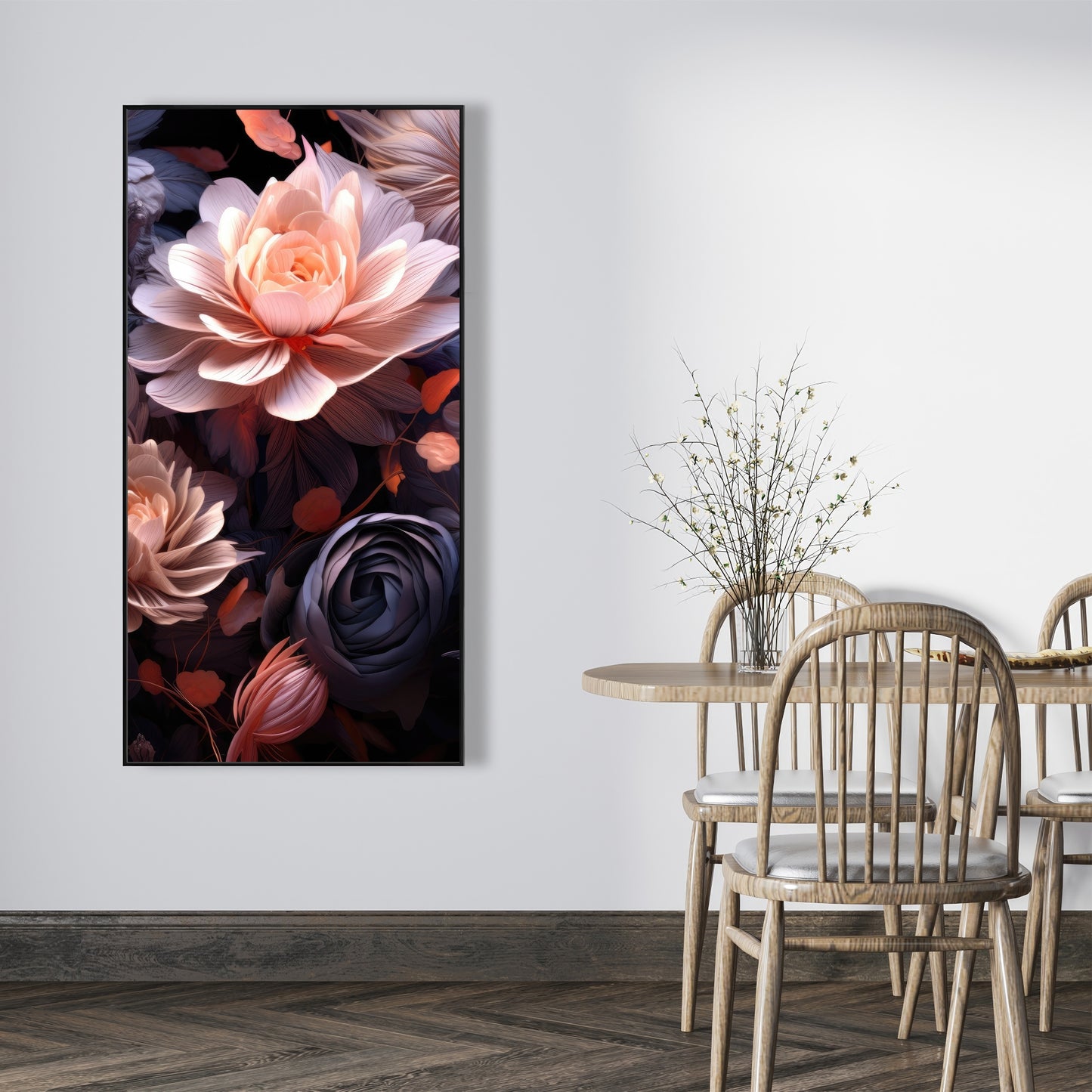 Sublime light - 36"x36" Framed canvas