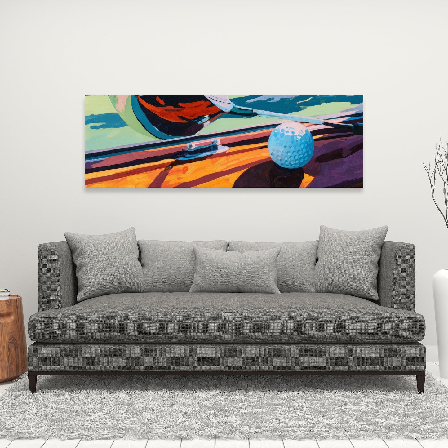 The Drive - Illustrative Object Canvas for Home Decor