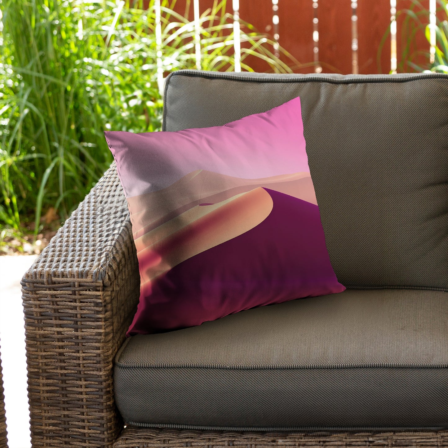 Calm dunes - Throw Pillow