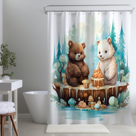 The dessert - Shower Curtain