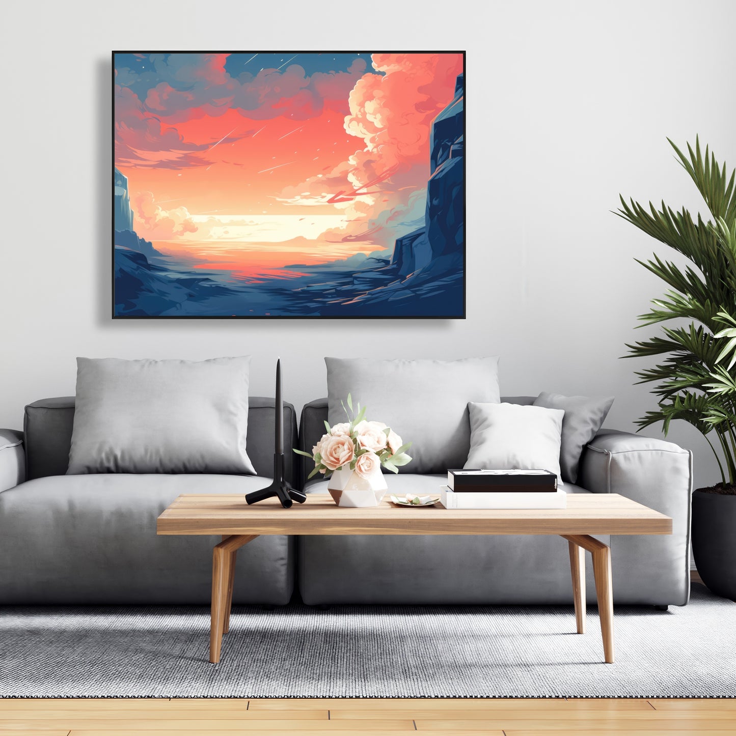 Inspiration - 36"x36" Framed canvas