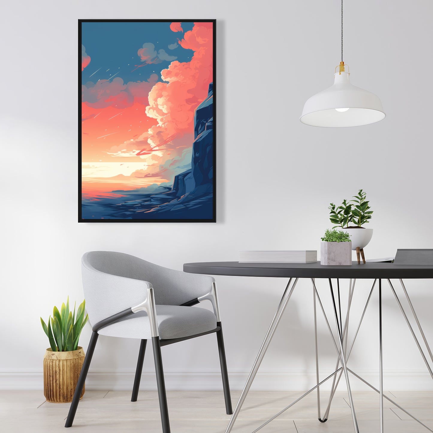 Inspiration - 36"x36" Framed canvas