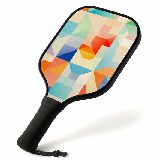 Geometric Cadence Casual Pickleball Paddle Set | Sport Gear