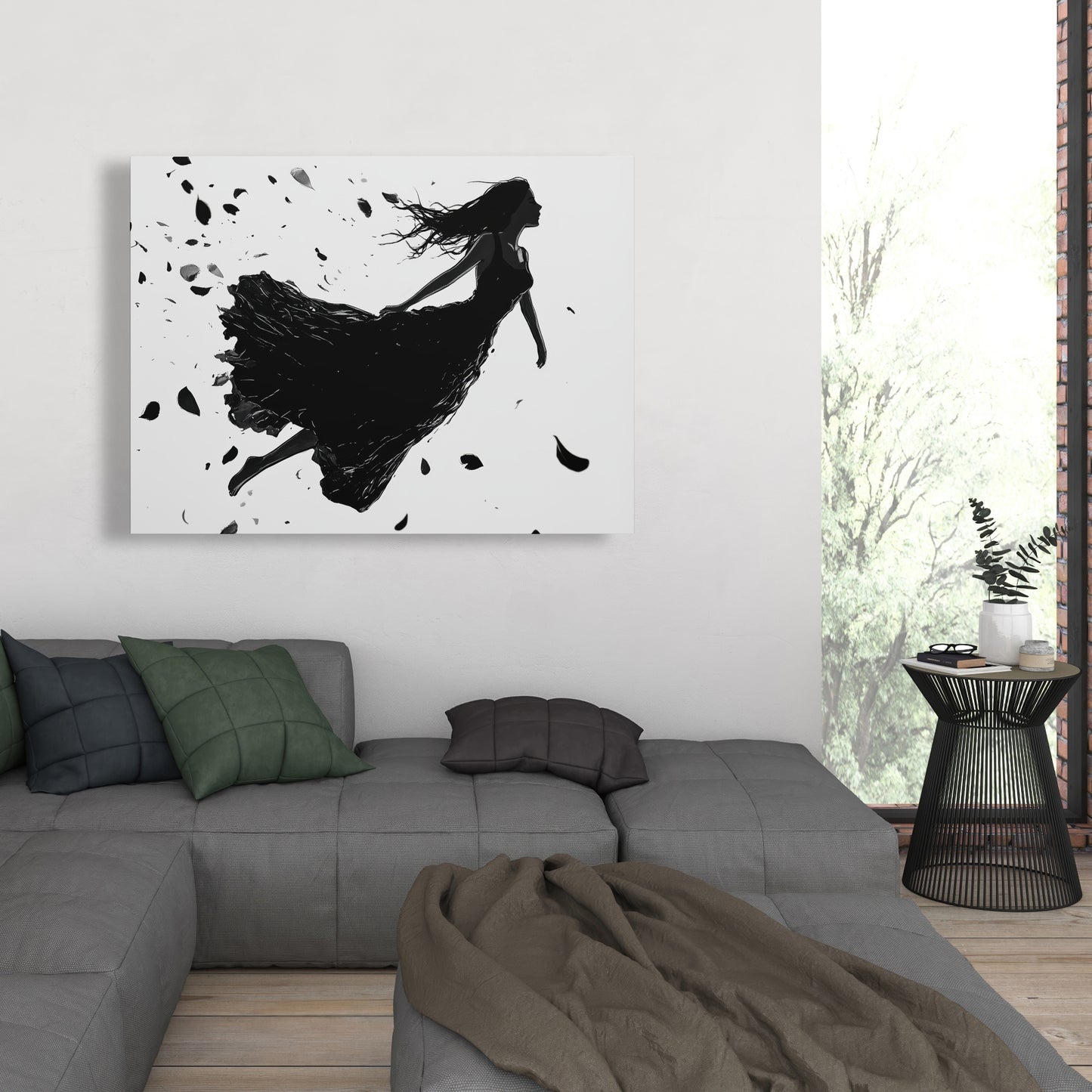 Floating - 32"x32" Canvas
