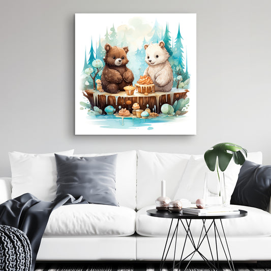 The dessert - 32"x32" Canvas