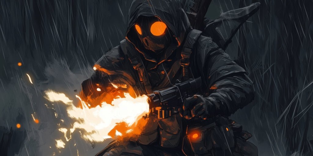 Scorch - Desk Mat
