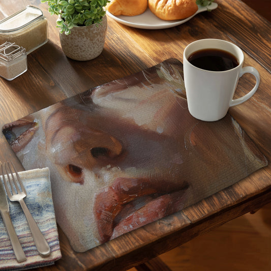 Pulp Braided Polyester Placemat for Stylish Home Decor