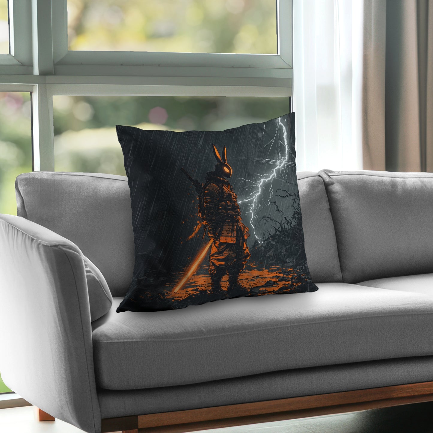 War machine White Poly Twill Throw Pillow - Home Decor Insert