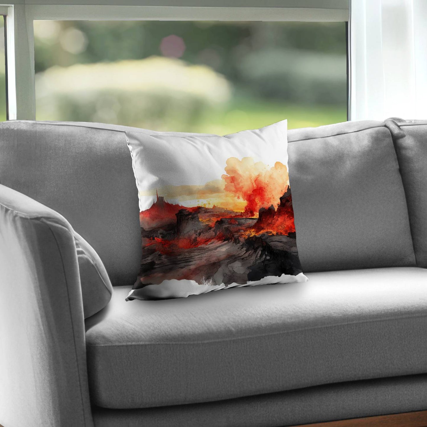 Minimalist flow - Throw Pillow