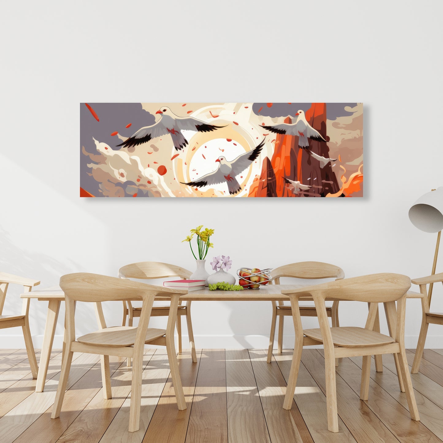 The escape - 32"x32" Canvas