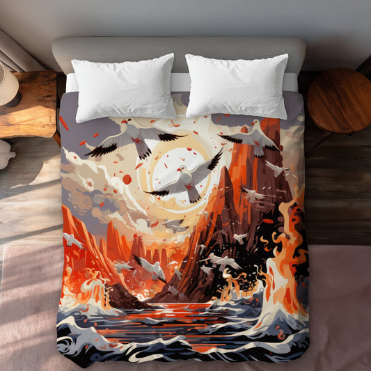 The Escape White Duvet Cover | Elegant Home Decor Solutions