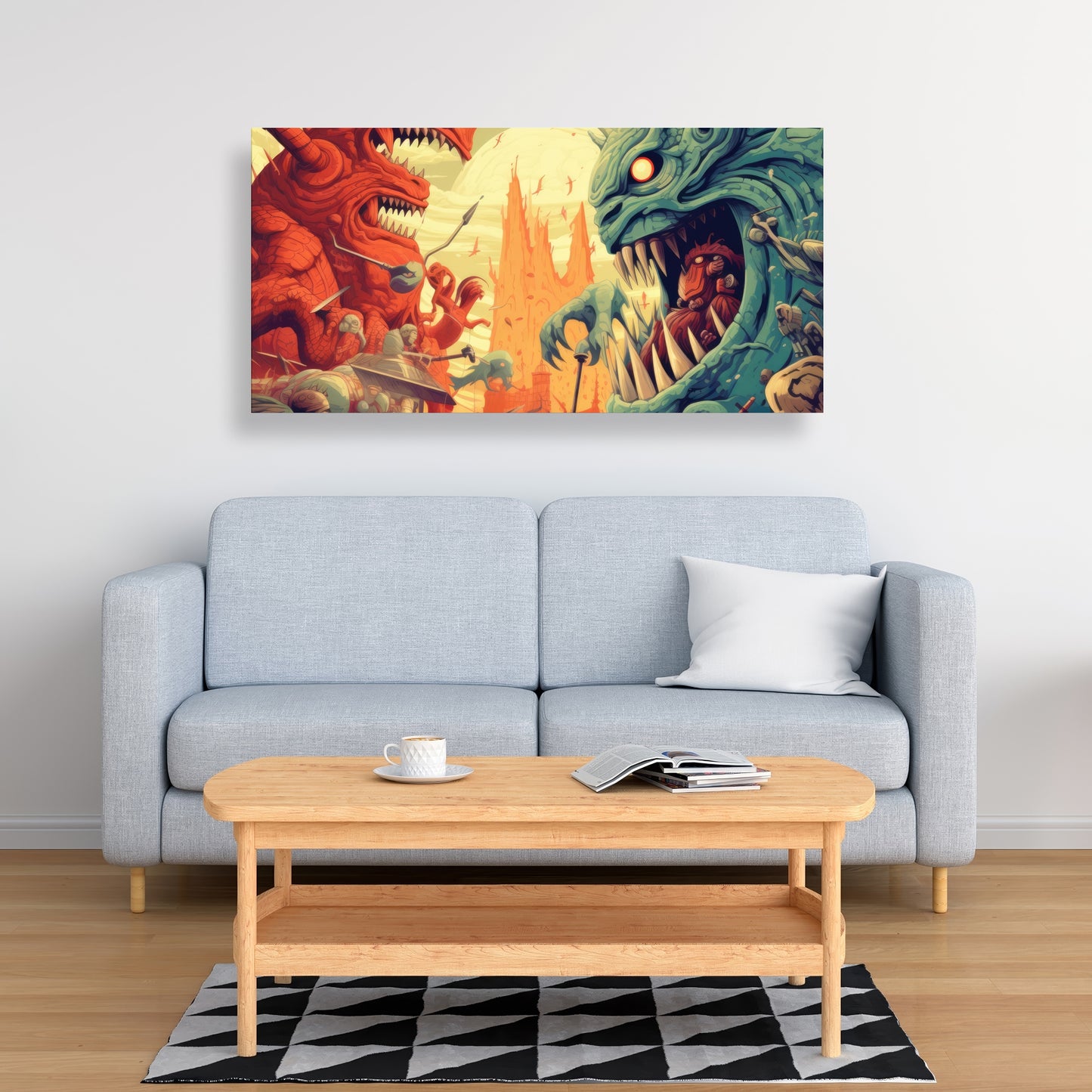 Colossi - 32"x32" Canvas